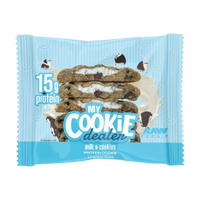 Protein-Packed Milk & Cookies Snack – 12 Delightful Bites by MY COOKIE DEALER
