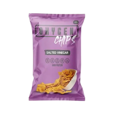 Oxygen High Protein Chips Sweet Chili Plant Based Vegan Snack For Athletes Gluten Free Nut Free Baked by OXYGEN