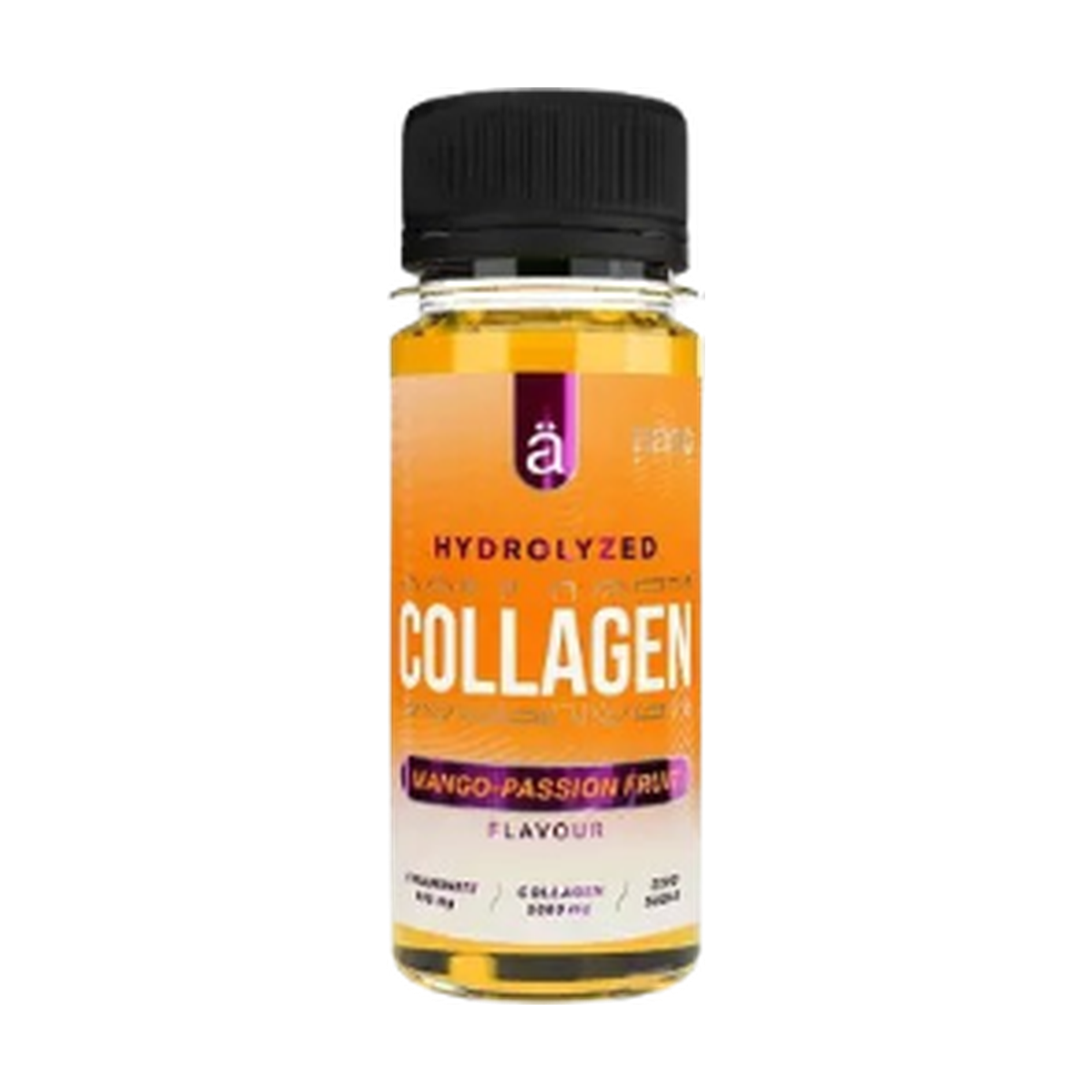NanoSupps Collagen Shot Mango Passion Fruit Ready To Drink For Beauty Lovers Skin Support And Hydration by NANO SUPPS