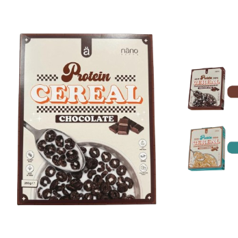 Nano Supps Protein Cereal Crunch For Athletes Sugar Free Gluten Free Vegan Protein Packed by NANO SUPPS