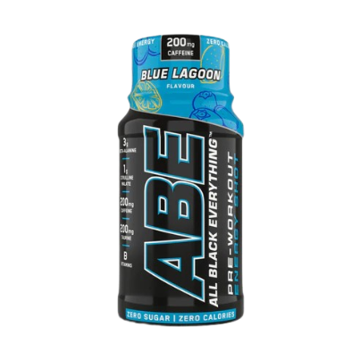 ABE Ultimate Pre Workout Shot For Athletes And Gym Enthusiasts Concentrated Energy Clean Focus No Sugar by APPLIED NUTRITION