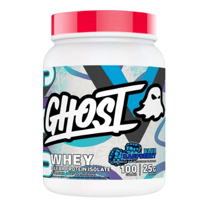 Ghost Clear Whey Protein Isolate 25 Grams Per Scoop Light Refreshing Drink - Right Dose supplements