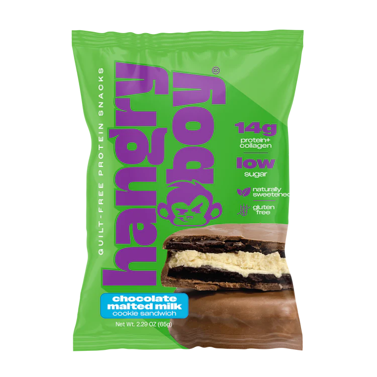 Hangry Boy Protein Cookie 65G High Protein Snack Variety 12 Pack For Fitness Enthusiasts by HANGRY BOY
