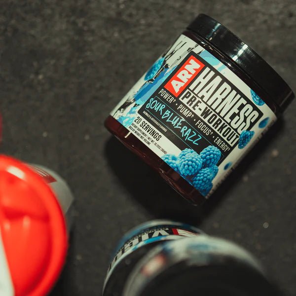 POWDR Harness Pre Workout Powder For Athletes Long Lasting Energy Focus Endurance by ARMS