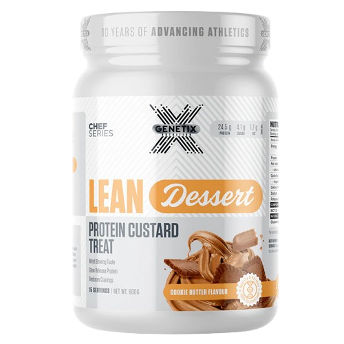 Genetix Nutrition Lean Dessert High Protein Low Calorie Snack For Athletes And Fitness Enthusiasts by GENETIX