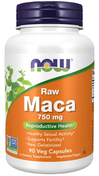 Maca 750 Mg Raw Veg Capsules for Energy Stamina and Hormonal Balance - Right Dose supplements