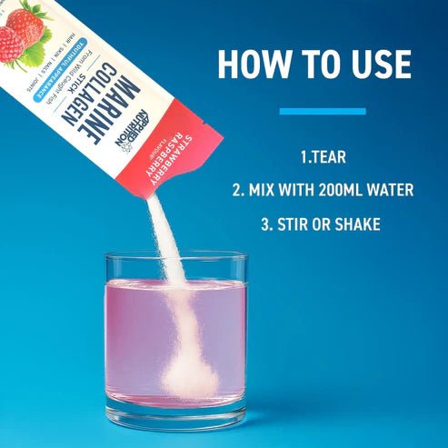 Marine Collagen Sticks Applied Nutrition For Women Radiant Skin Daily Beauty Ritual by APPLIED NUTRITION