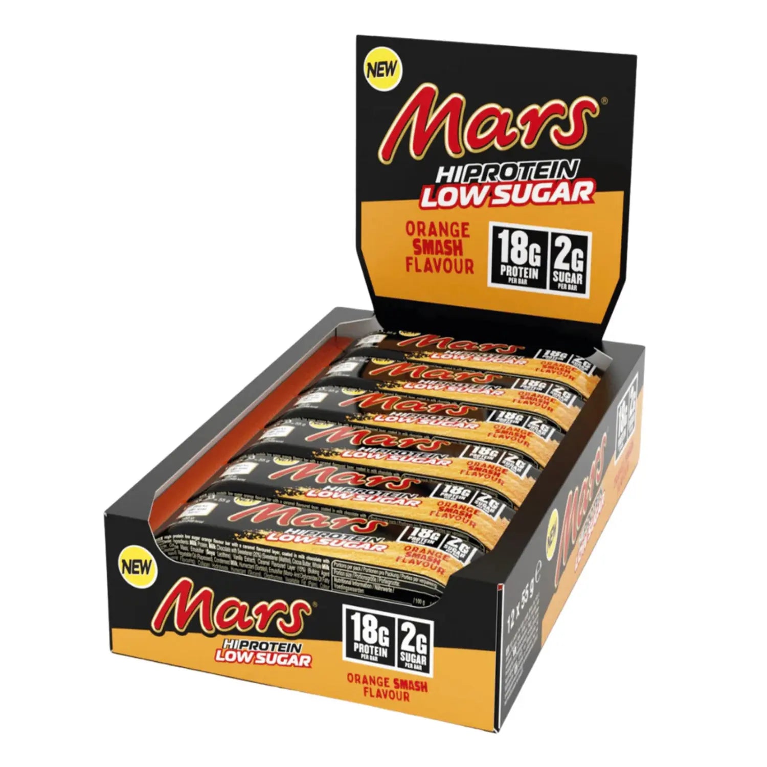 Mars Orange Chocolate Low Sugar High Protein Bars