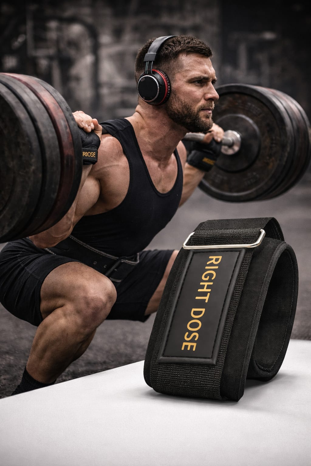 Neoprene Wrist Support for Heavy Lifting and Superior Stability - Right Dose supplements