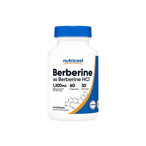Nutricost Berberine HCL 1200 Milligrams Metabolic And Blood Sugar Support - Right Dose supplements