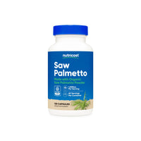 Nutricost Organic Saw Palmetto Capsules 1000mg Prostate and Urinary Health - Right Dose supplements