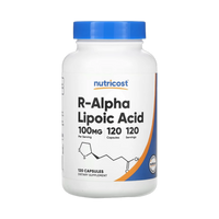 Nutricost R-Alpha Lipoic Acid 100mg 120 Capsules
