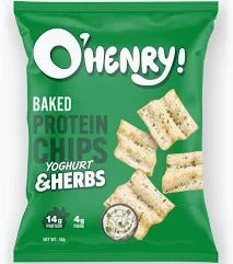 O'Henry Baked Protein Chips Yogurt & Herbs