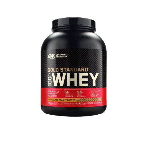 Optimum Nutrition Gold Standard 100 Percent Whey Protein For Athletes Muscle Growth 24 Grams Per Serving 5 Pounds by ON NUTRITION