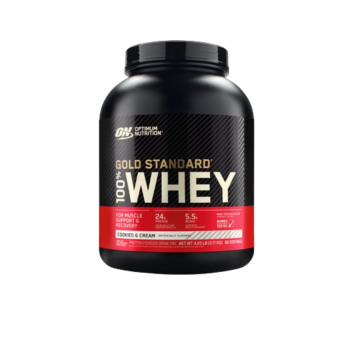Optimum Nutrition Gold Standard 100 Percent Whey Protein For Athletes Muscle Growth 24 Grams Per Serving 5 Pounds by ON NUTRITION