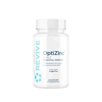 OptiZinc 50mg Immune Support Zinc Supplement For Adults Metabolism Skin Health And Wellness by REVIVE MD