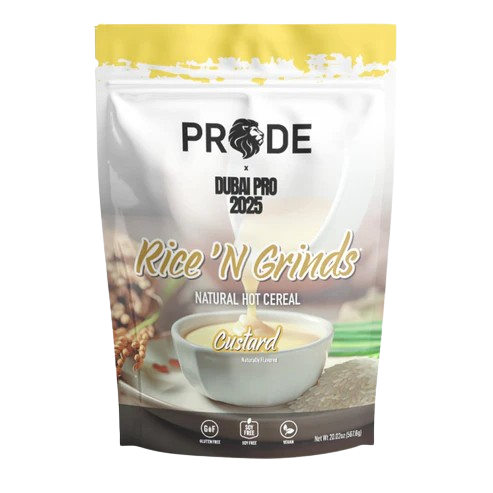 Pride Rice N Grinds Natural 100 Percent Organic White Rice Breakfast Cereal for Busy Healthy Families by PRIDE FOODS