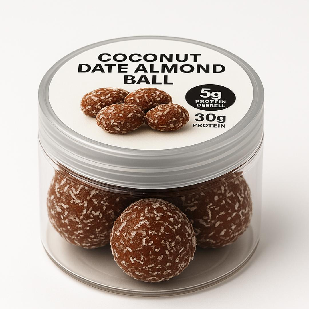 Pure Delight Protein Balls – Coconut Date Almond