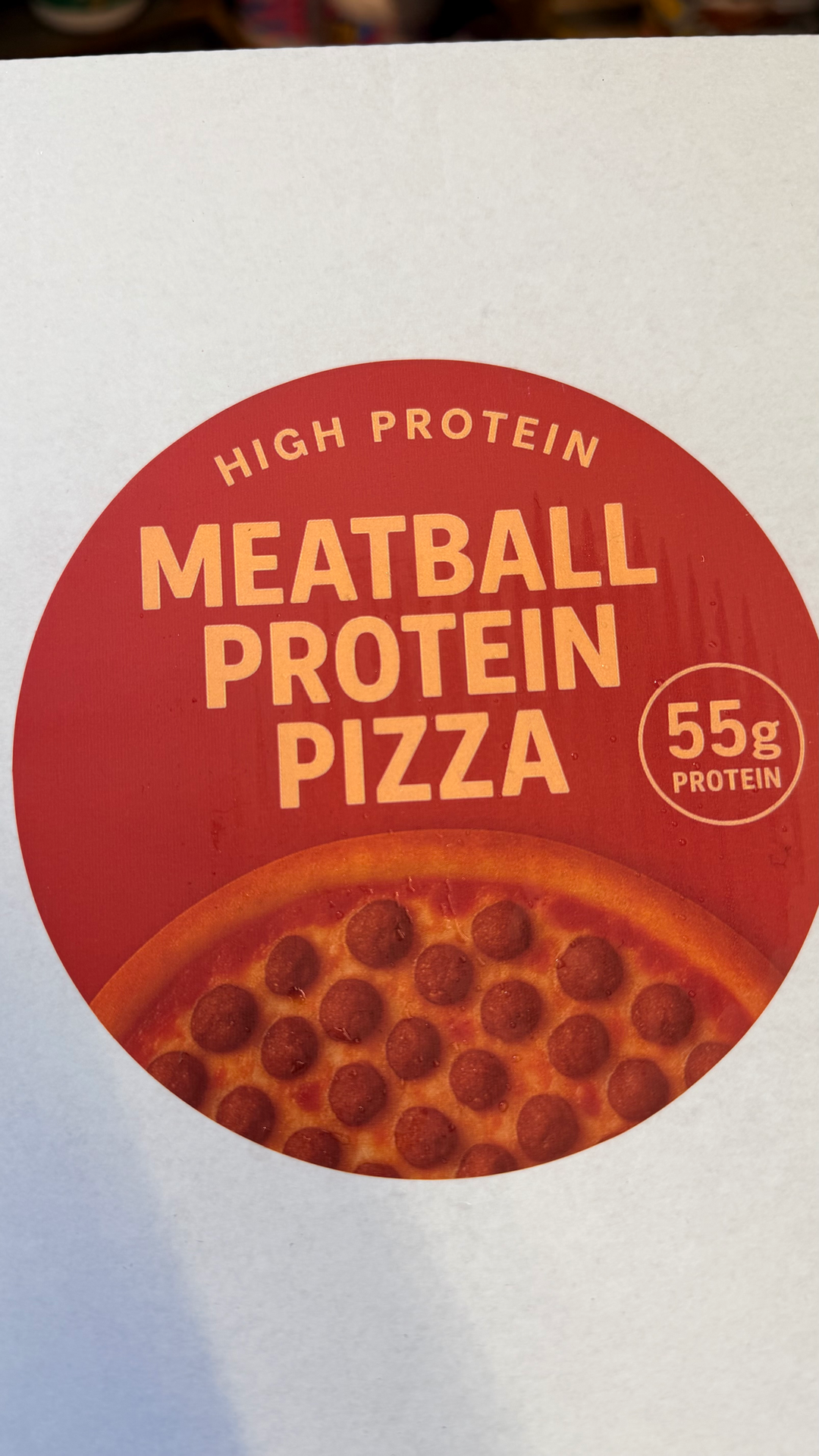 Pure Delight High Protein Pizza – Meatball
