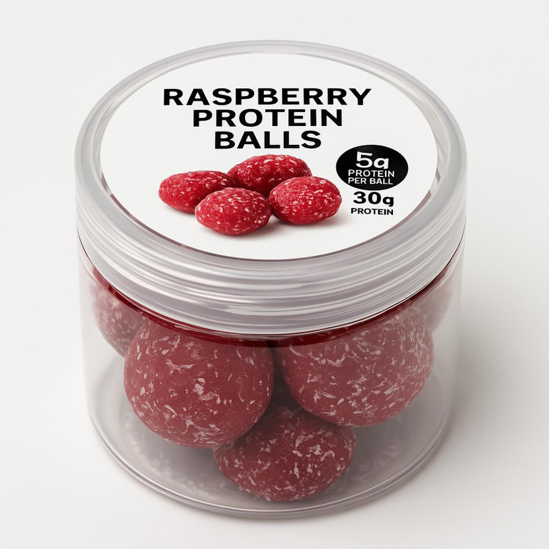 Pure Delight Protein Balls – Raspberry