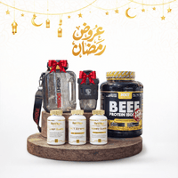 Ramadan Exclusive Beef Protein Isolate Bundle For Muscle Recovery And Health For Fasting Athletes Complete Gear Included - Right Dose supplements