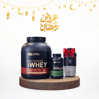 Ramadan Premium Whey Protein Bundle Recovery By Optimum Nutrition Gold Standard With Amino 2222 For Muslim Athletes - Right Dose supplements