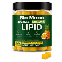 Bio Moon Lipid Advance Gummies 120 Gummies Pineapple Passion Fruit