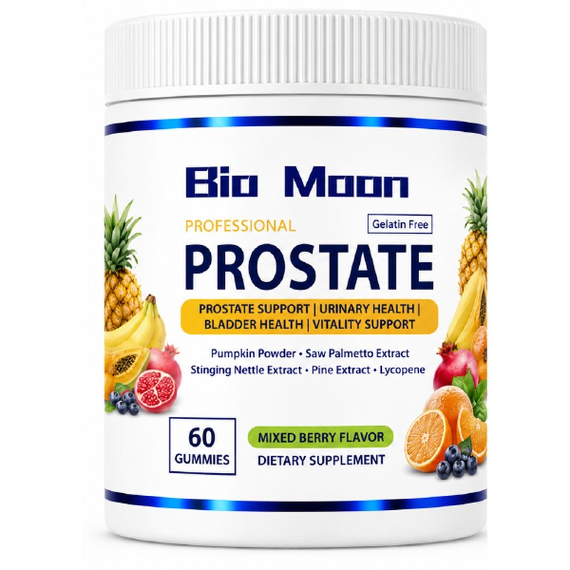 Bio Moon Prostate Gummies 60 Gummies Mixed Berry