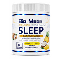 Bio Moon Sleep Gummies Melatonin Free 60 Gummies Pineapple Coconut