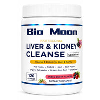 Bio Moon Liver & Kidney Cleanse Gummies 120 Gummies Mixed Berry
