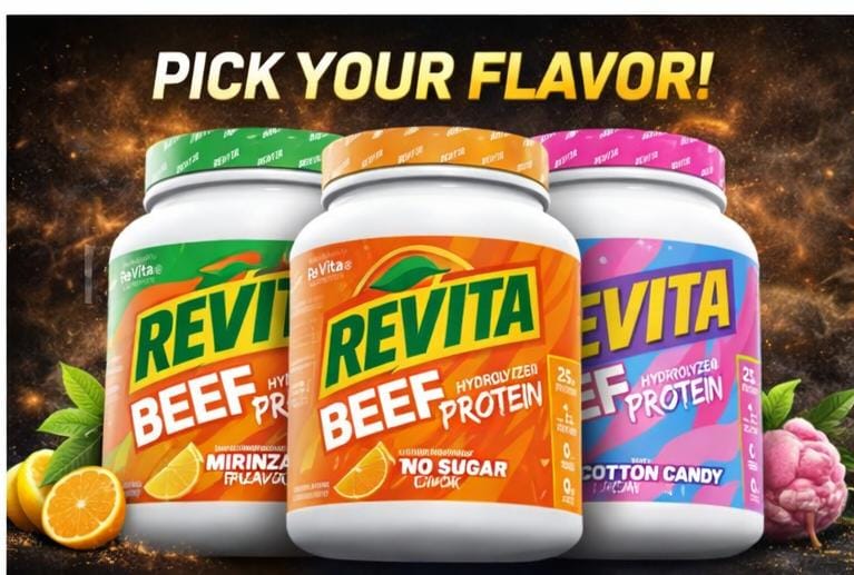 REVITA BEEF PROTIEN 60SCOOP by right dose supplements
