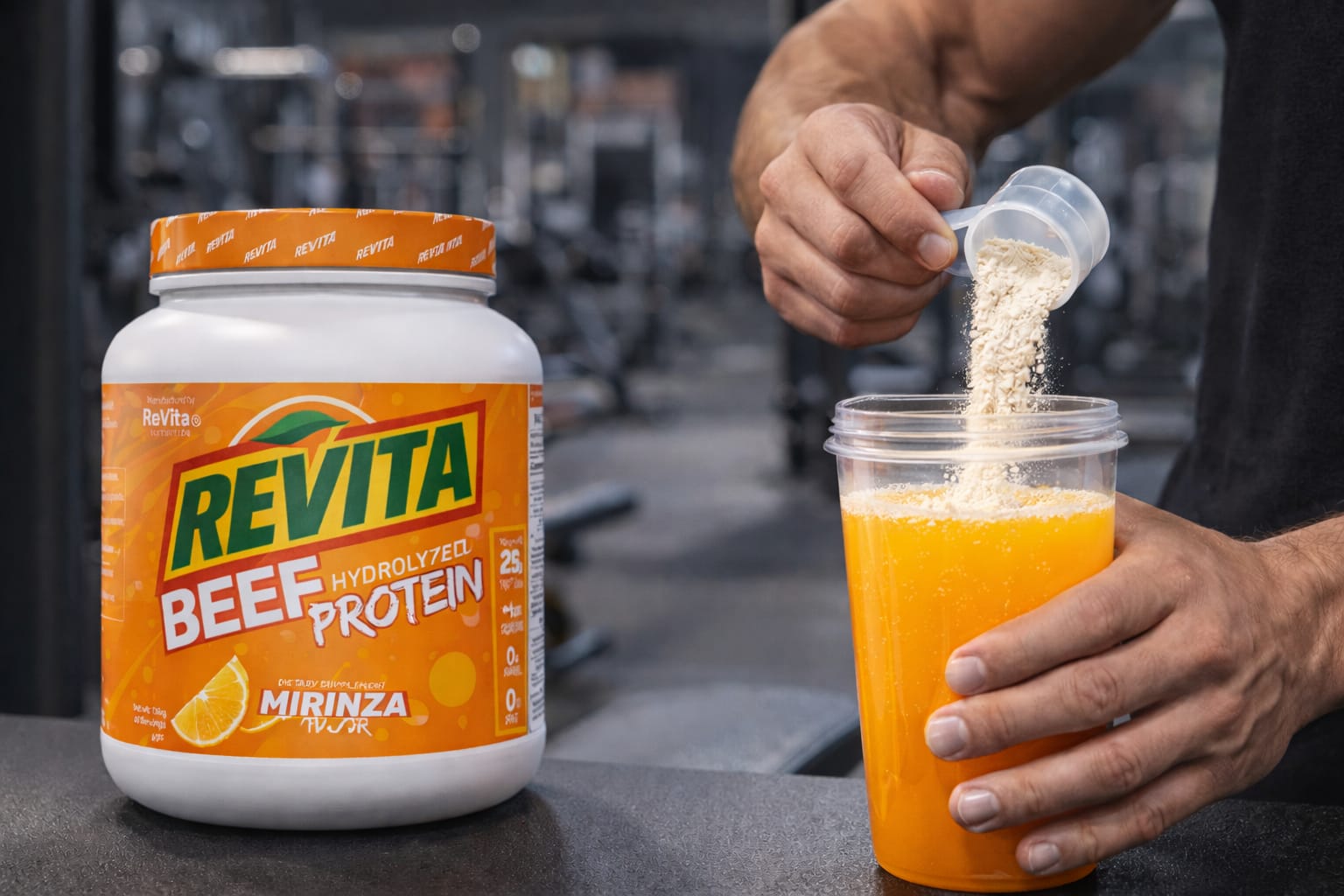 REVITA BEEF PROTIEN 60SCOOP by right dose supplements