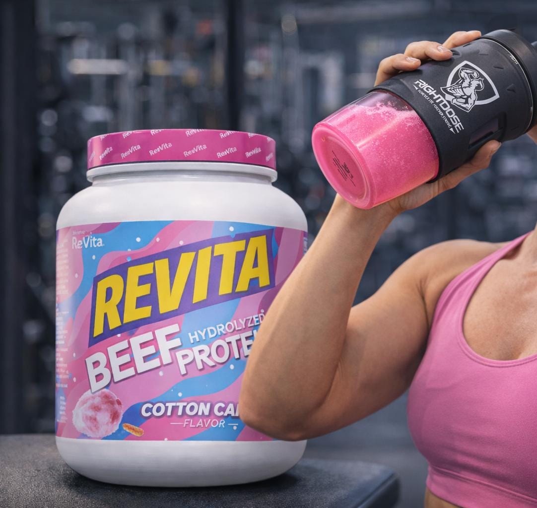 REVITA BEEF PROTIEN 60SCOOP by right dose supplements