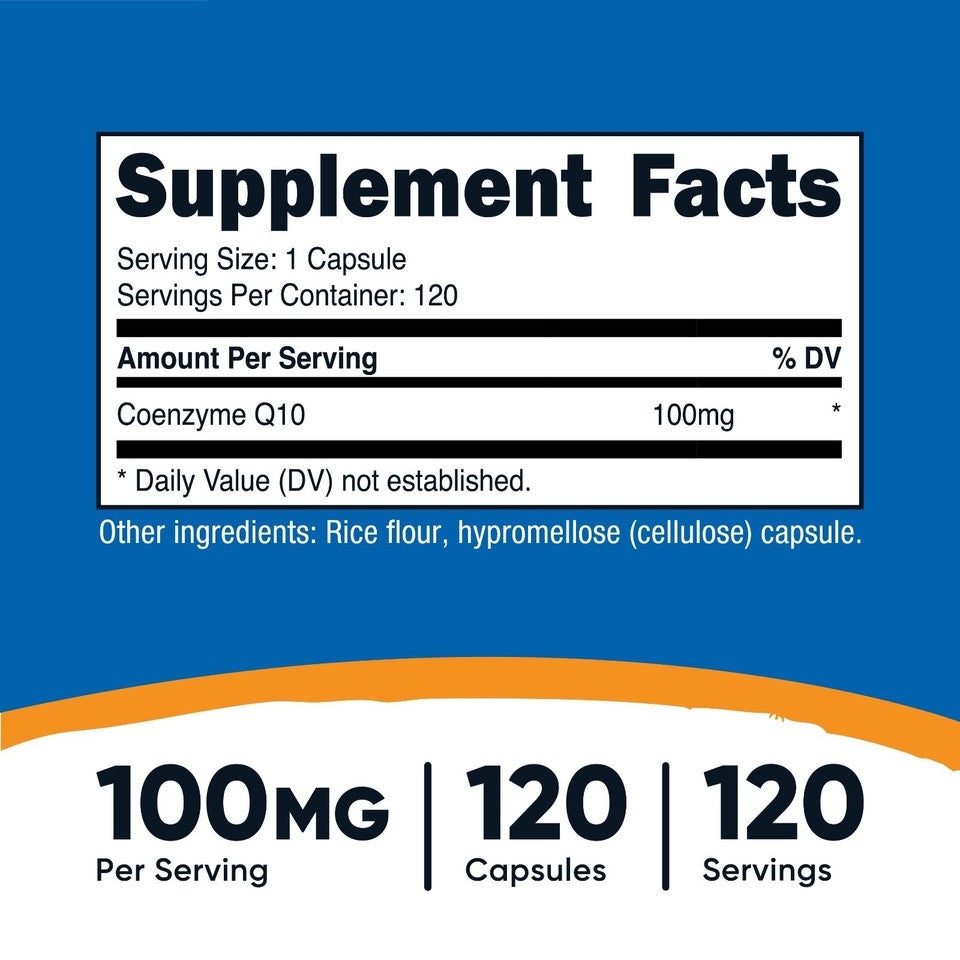Nutricost CoQ10 Capsules