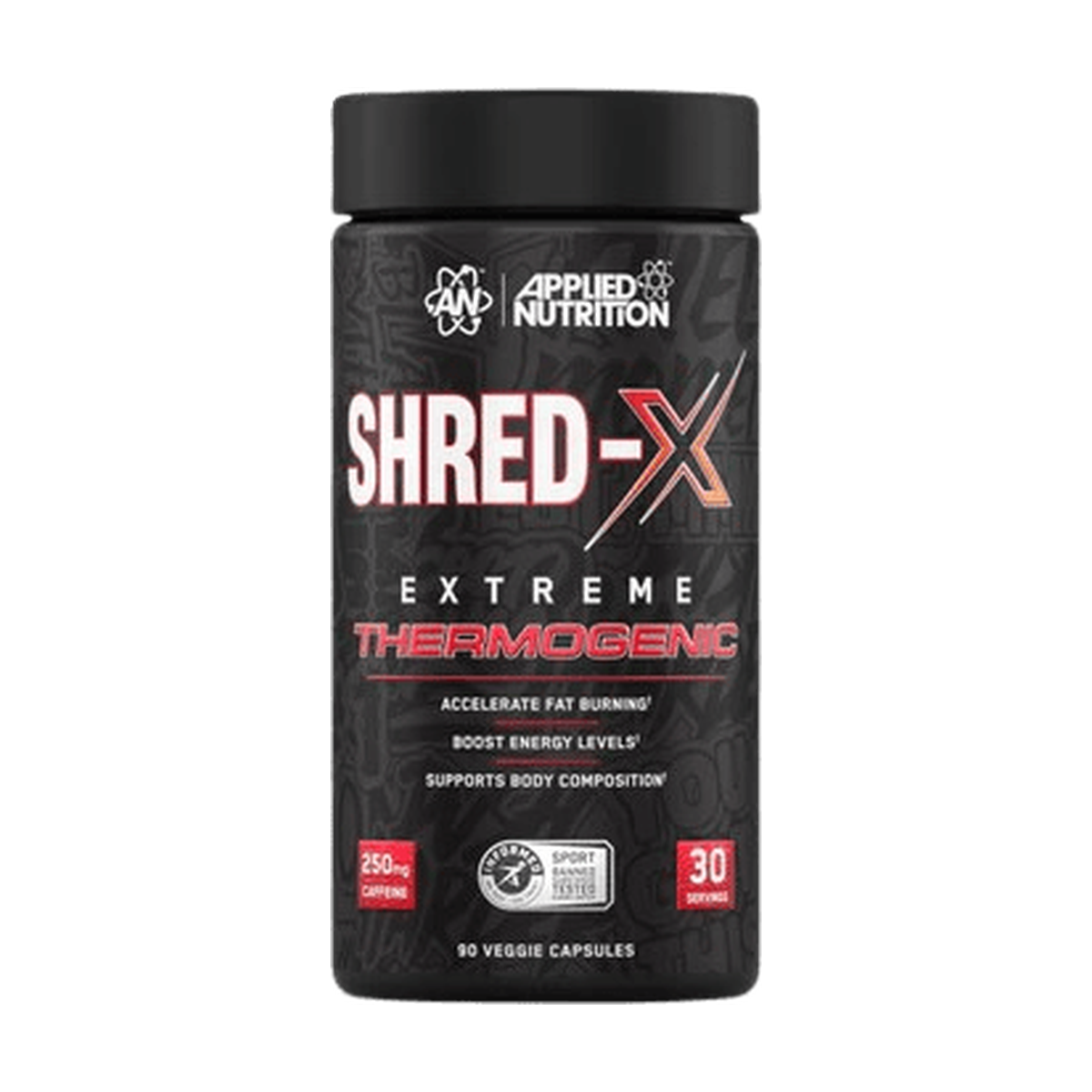 Shred X Ultimate Fat Burner Capsules Plant Based Thermogenic Formula For Vegans Halal Certified - Right Dose supplements