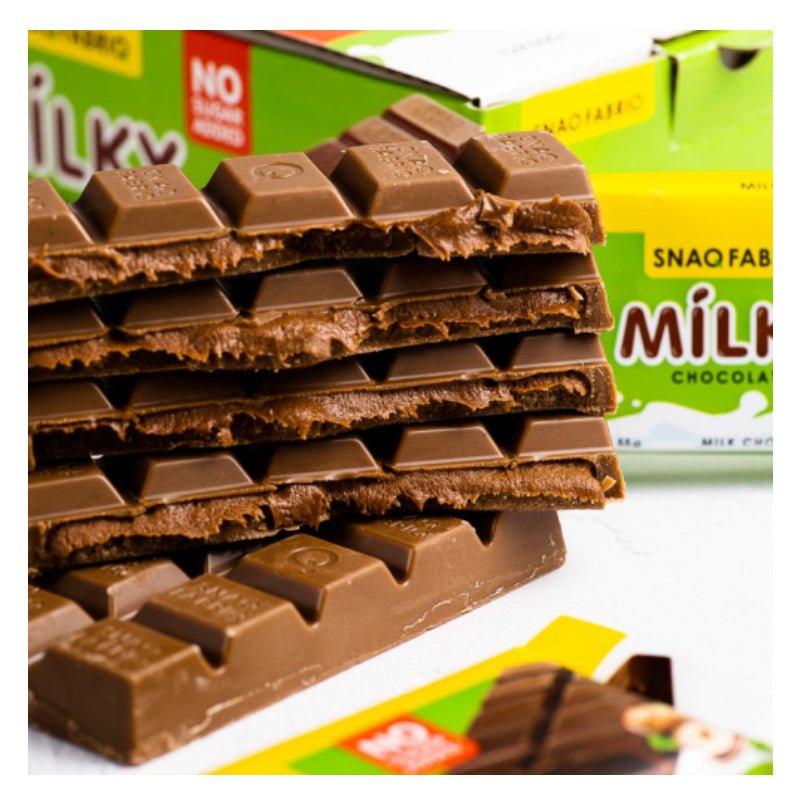 Snaq Fabriq Milk Chocolate with Filling 55 G by SANQ FABRIQ