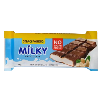 Snaq Fabriq Milk Chocolate with Filling 55 G by SANQ FABRIQ