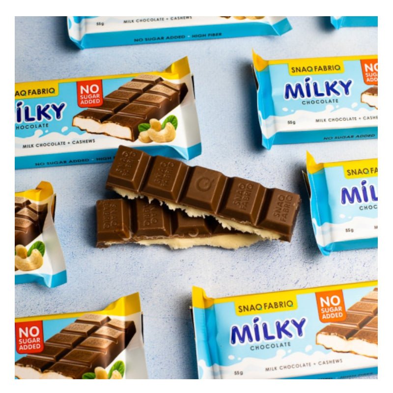 Snaq Fabriq Milk Chocolate with Filling 55 G by SANQ FABRIQ