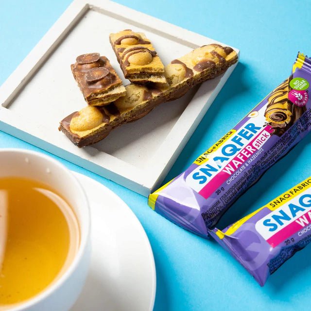 Snaqfer Gluten Free Wafer Sticks 20g Pack Of 15 Snacks - Right Dose supplements