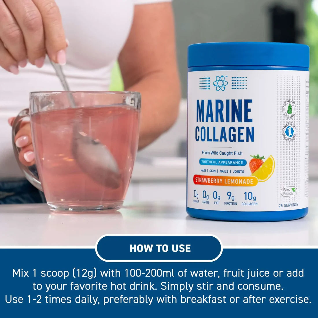 APPLIED Marine Collagen Powder by APPLIED NUTRITION