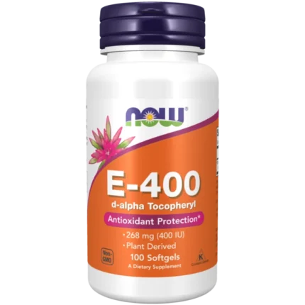 NOW Foods Vitamin E-400-100 Softgels