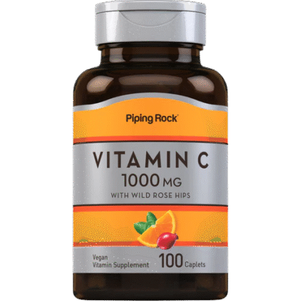 Vitamin C 1000 mg with Rosehips, 100 Caplets